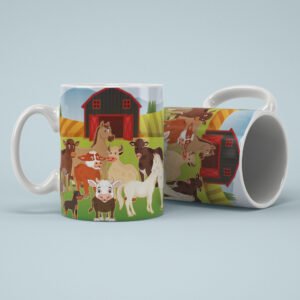 White Glossy Mug – “Life’s Better at Emily’s Barn”